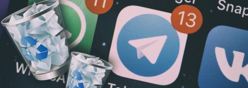 Telegram может "виснуть" из-за большого количества сообщений