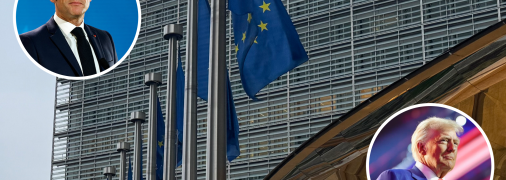 Макрон и Трамп