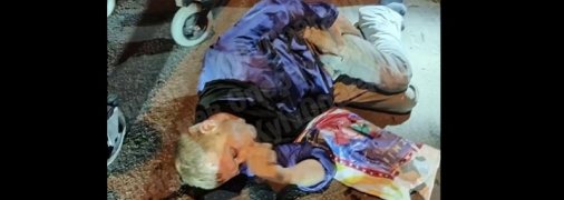 Он просто стоял посреди дороги: пешеход-нарушитель попал под машину в Киеве (видео)