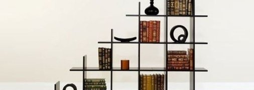 Книги в роли декора: идей оформления книжных полок (Фото)