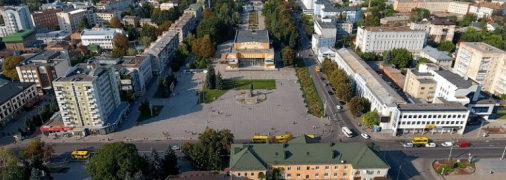 Центр Рівного без електрики