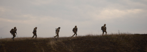 Українські військові на півдні