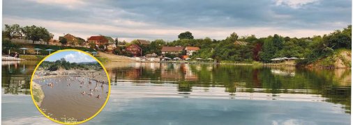 Озеро Кунигунда в Солотвино