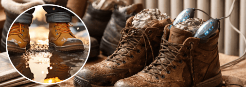 Как правильно сушить обувь