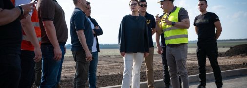 Юлия Свириденко посетила новый водопровод