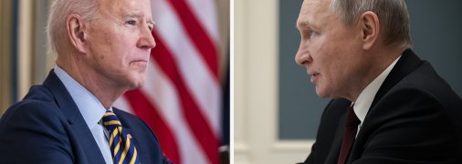 Джо Байден и Владимир Путин