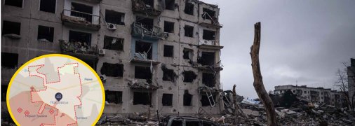 Город-руина в Донецкой области