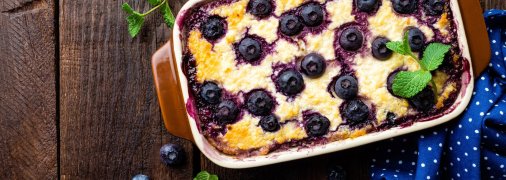 Запіканка з ягодами