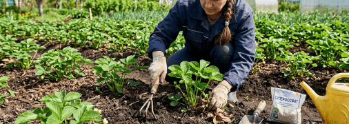 Что нужно сделать весной на клубничнике