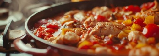 Рага получается очень ароматным и вкусным (изображение создано с помощью ИИ)