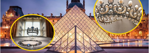 Драгоценности, похищенные в Лувре