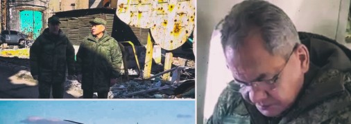 шойгу не привыкать пиариться на теме войне, на самом деле не приближаясь к фронту