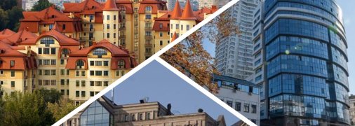 Элитная недвижимость в Киеве. Коллаж