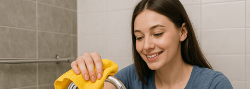 Чим натерти кран