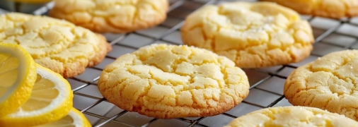 Лимонное печенье получается очень вкусное и ароматное (изображение создано с помощью ИИ)