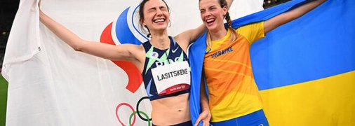 Українка Магучіх потрапила в скандал через фото з росіянкою на Олімпіаді