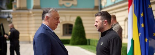 Віктор Орбан та Володимир Зеленський