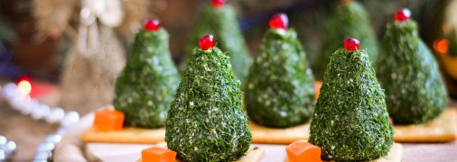 Закуска "Ялинка" з сиру