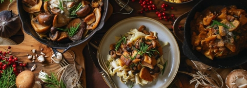 Святвечір - це особливий вечір у році, коли за традицією готують 12 пісних страв (фото створене з допомогою ШІ)