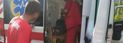 Туриста вкусила змія в поході по Карпатах: спуститися сам назад він не зміг