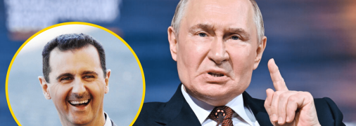 Башар Асад. Володимир Путін