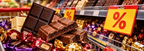 Знижки на солодощі в АТБ — Шоколад та цукерки дешевший до 40%