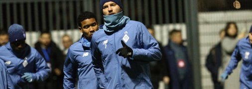 "Динамо" на тренуванні