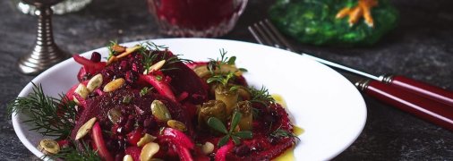 Рецепт апетитного зимового салату