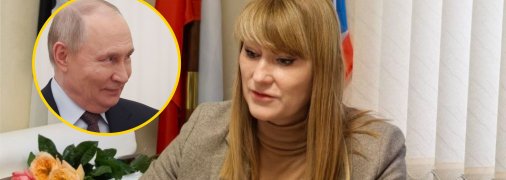 Світлана Журова та Володимир Путін