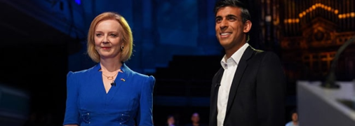 Ліз Трасс та Ріші Сунак змагаються за крісло британського прем'єр-міністра