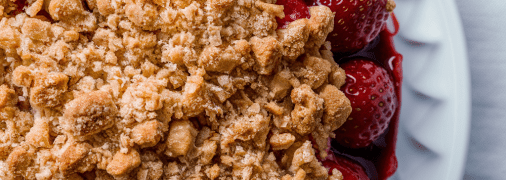 Крамбл – это очень вкусный и ароматный десерт (изображение создано с помощью ИИ)