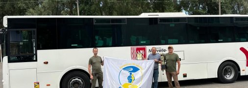 Руслан Горбенко передал автобус для 19-го армейского корпуса