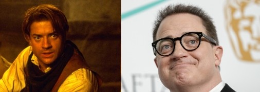 Брендан Фрейзер у "Мумії" та на церемонії "Оскар-2023"