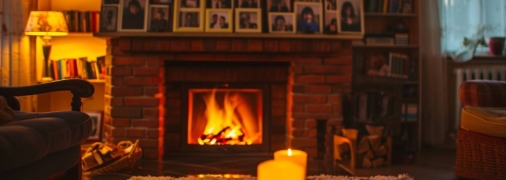 Запаліть свічки під час вечері, щоб створити атмосферу затишку і тепла (фото створене з допомогою ШІ)