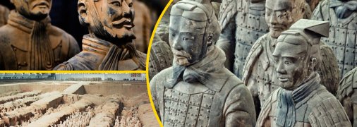 Статуи терракотовой армии в Китае