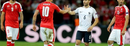 Франция 3:3 Швейцария - видео голов матча Чемпионата Европы