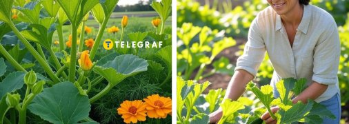 Кабачки порадують урожаєм, якщо правильно їх доглядати