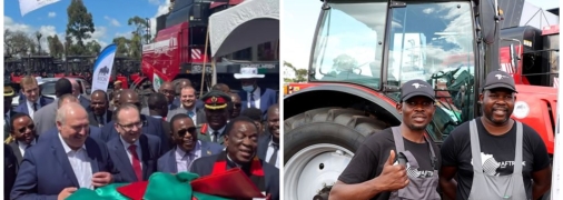 Лукашенко пафосно подарував зламаний трактор