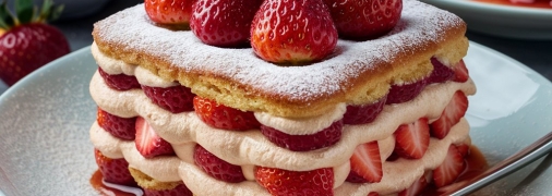 Клубничный тирамис станет вашим любимым десертом (изображение создано с помощью ИИ)