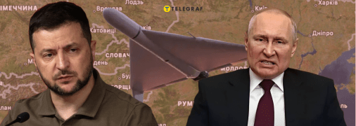 Володимир Путін перевіряє країни НАТО дронами