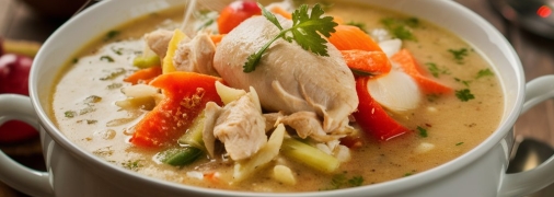 Этот суп станет идеальным вариантом сытного обеда (изображение создано с помощью ИИ)