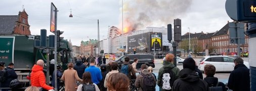 Горить фондова біржа Берсен