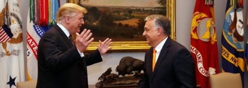 Дональд Трамп та Віктор Орбан