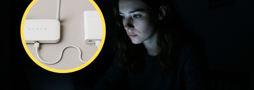 Роутер може працювати за допомогою павербанка