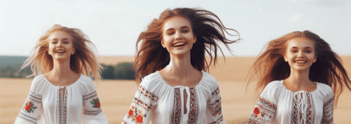 Дівчата-українки