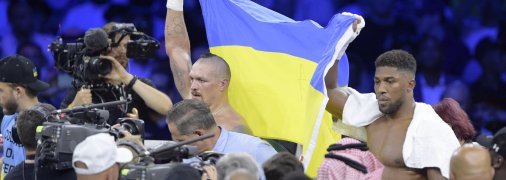 Олександр Усик та Ентоні Джошуа
