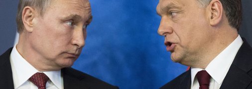Володимир Путін і Віктор Орбан
