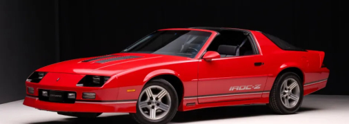 Chevrolet Camaro IROC-Z виставили на продаж