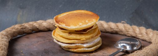 Золотисті панкейки без цукру