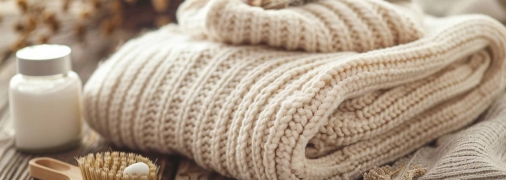 За свитерами нужно уметь правильно ухаживать (изображение создано с помощью ИИ)